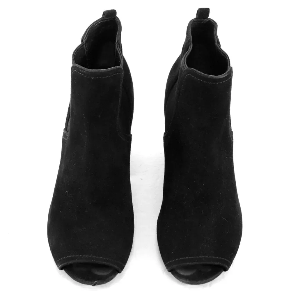 Tory Burch Gemma Open Toe Boots 8